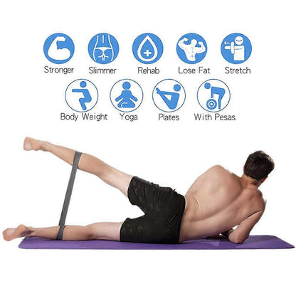 5pcs Resistance Loop Band Set with Bag for Home & Gym V1263-JX-3954