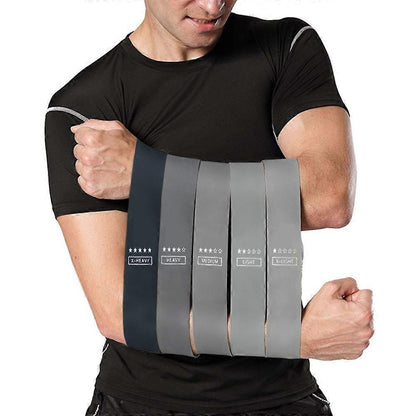 5pcs Resistance Loop Band Set with Bag for Home & Gym V1263-JX-3954