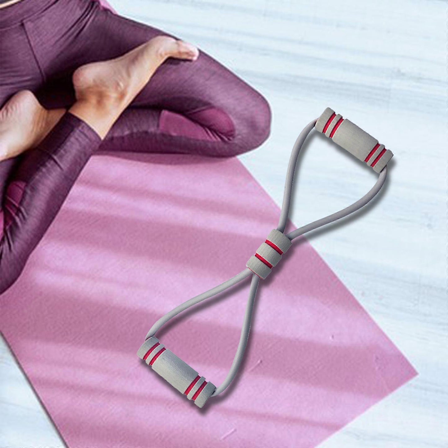 Figure 8 Resistance Band for Yoga & Strength Training V1263-JX-3962
