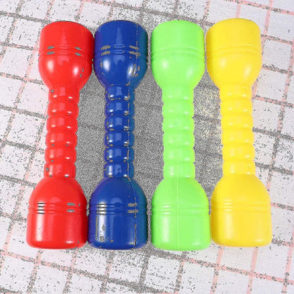 4pcs Babies Dumbbell Set for Yoga & Fitness (Red/Green/Blue/Yellow) V1263-JX-3963