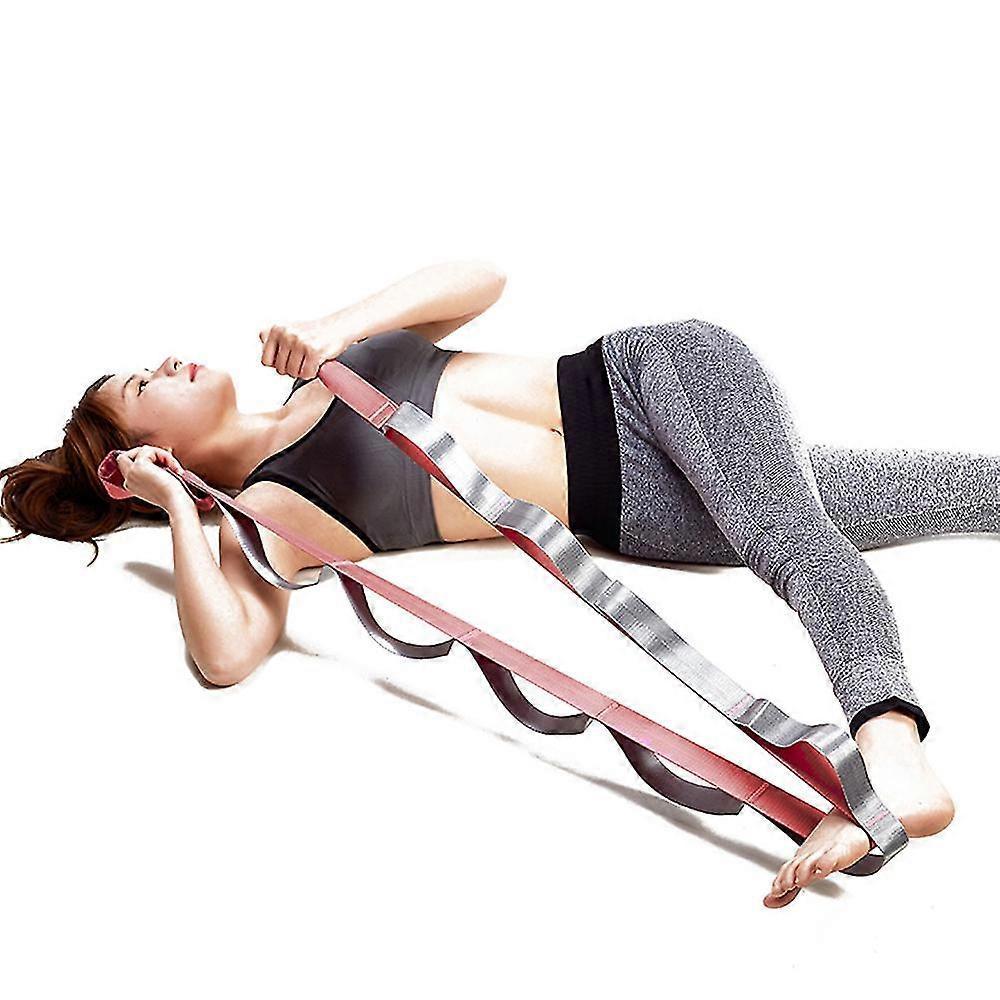 Multi-Loop Nonelastic Yoga Strap for Therapy & Pilates V1263-JX-3969
