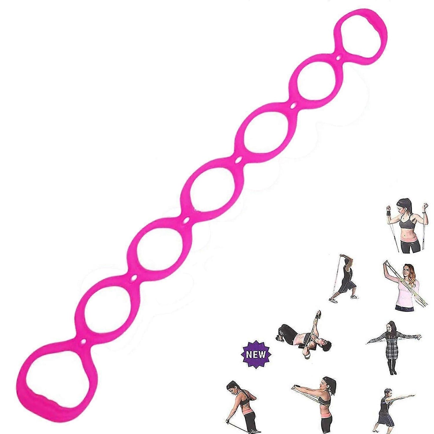 Ring Resistance Stretch Band for Arms, Legs and Shoulder Training V1263-JX-3972
