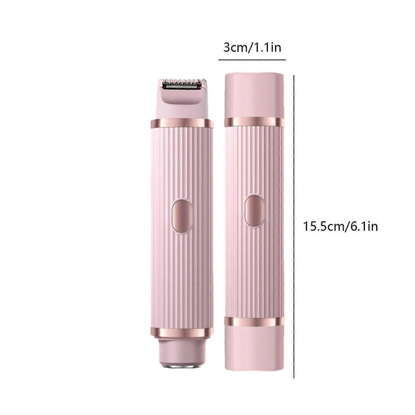 Portable Electric Shaver for Men & Women, Beard Trimmer & Epilator V1263-JX-3973