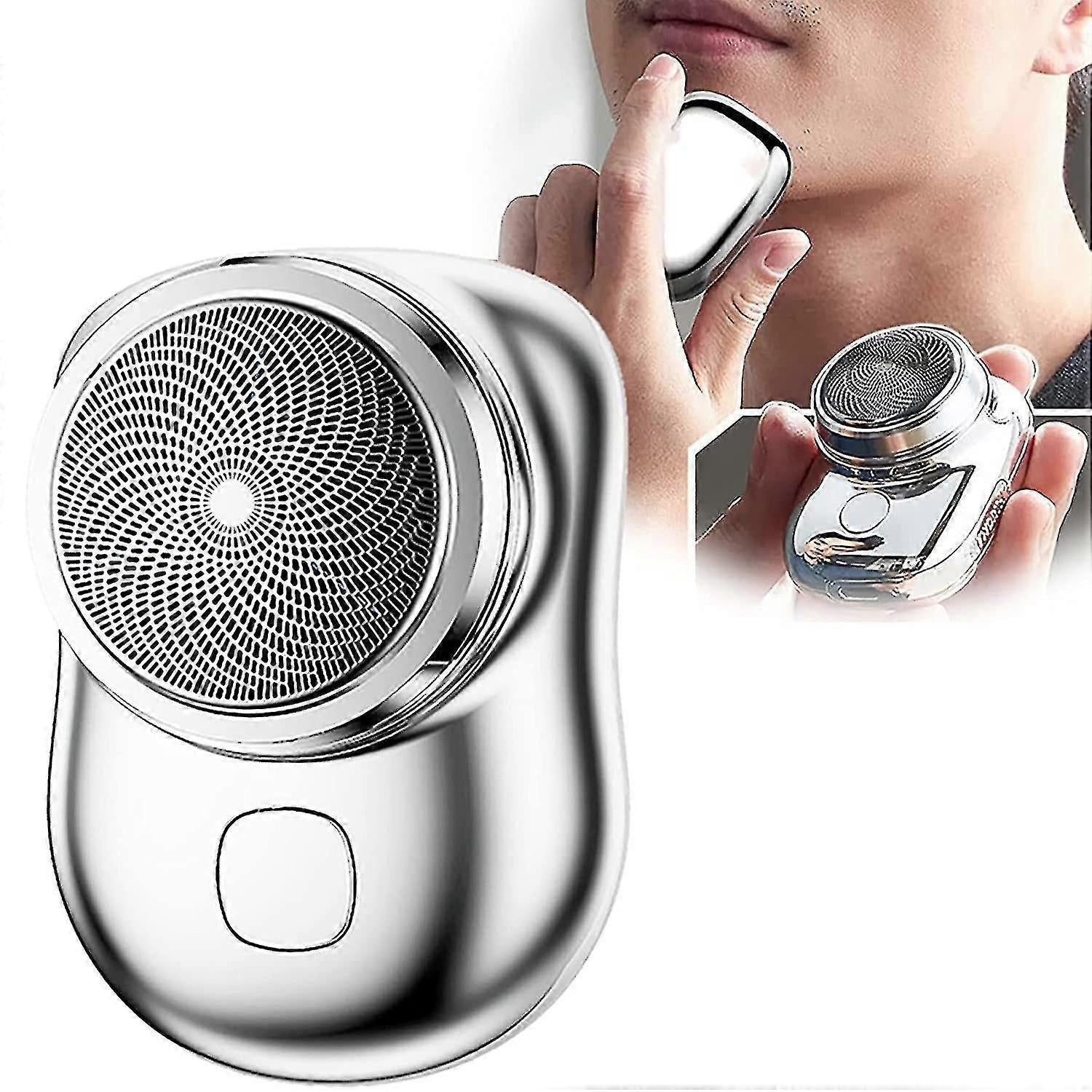 Mini Portable Electric Shaver, Compact Travel Razor for Men V1263-JX-3975