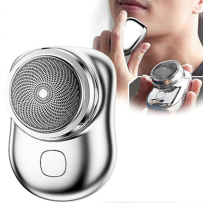 Mini Portable Electric Shaver, Compact Travel Razor for Men V1263-JX-3975