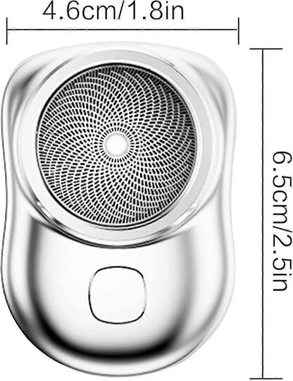 Mini Portable Electric Shaver, Compact Travel Razor for Men V1263-JX-3975