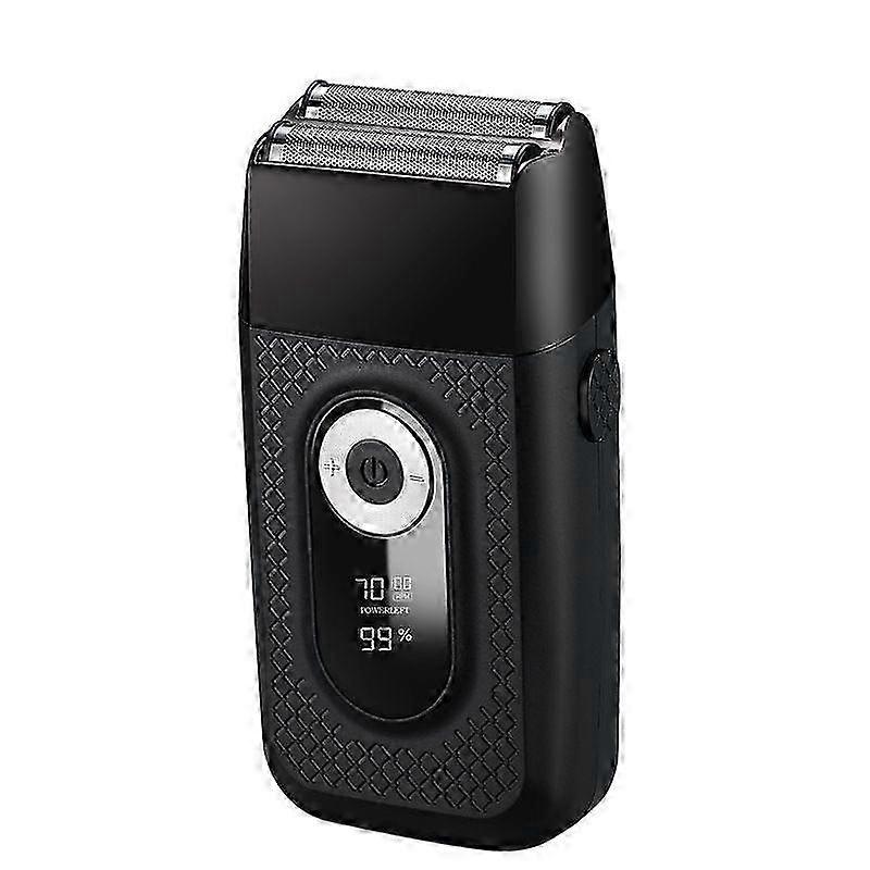 Reciprocating Electric Shaver with LCD, Rechargeable Beard Trimmer V1263-JX-3976