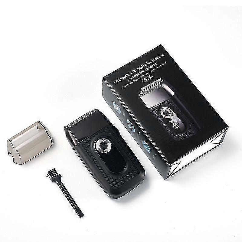 Reciprocating Electric Shaver with LCD, Rechargeable Beard Trimmer V1263-JX-3976