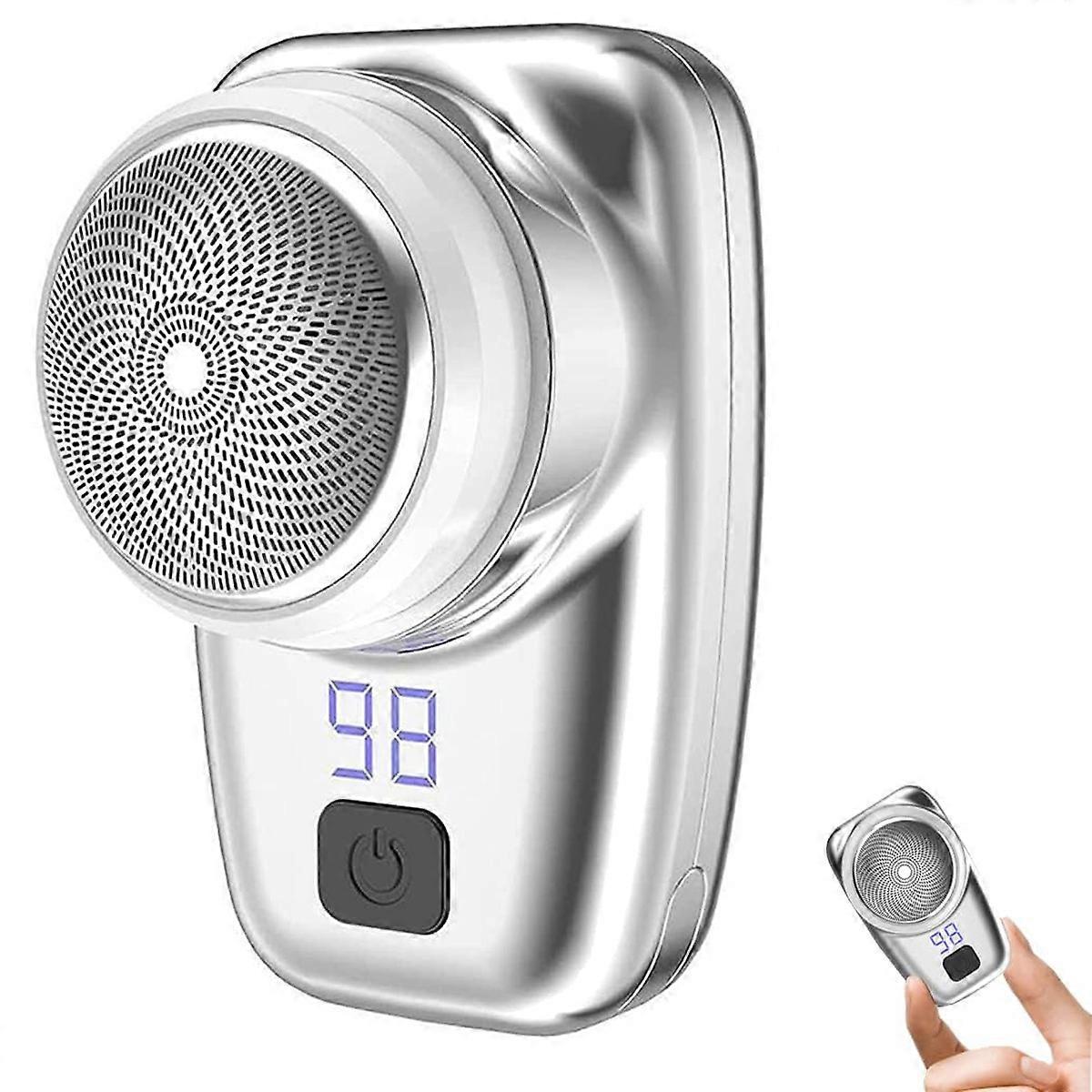 Mini Electric Shaver for Men, Portable Rechargeable Beard Razor V1263-JX-3978