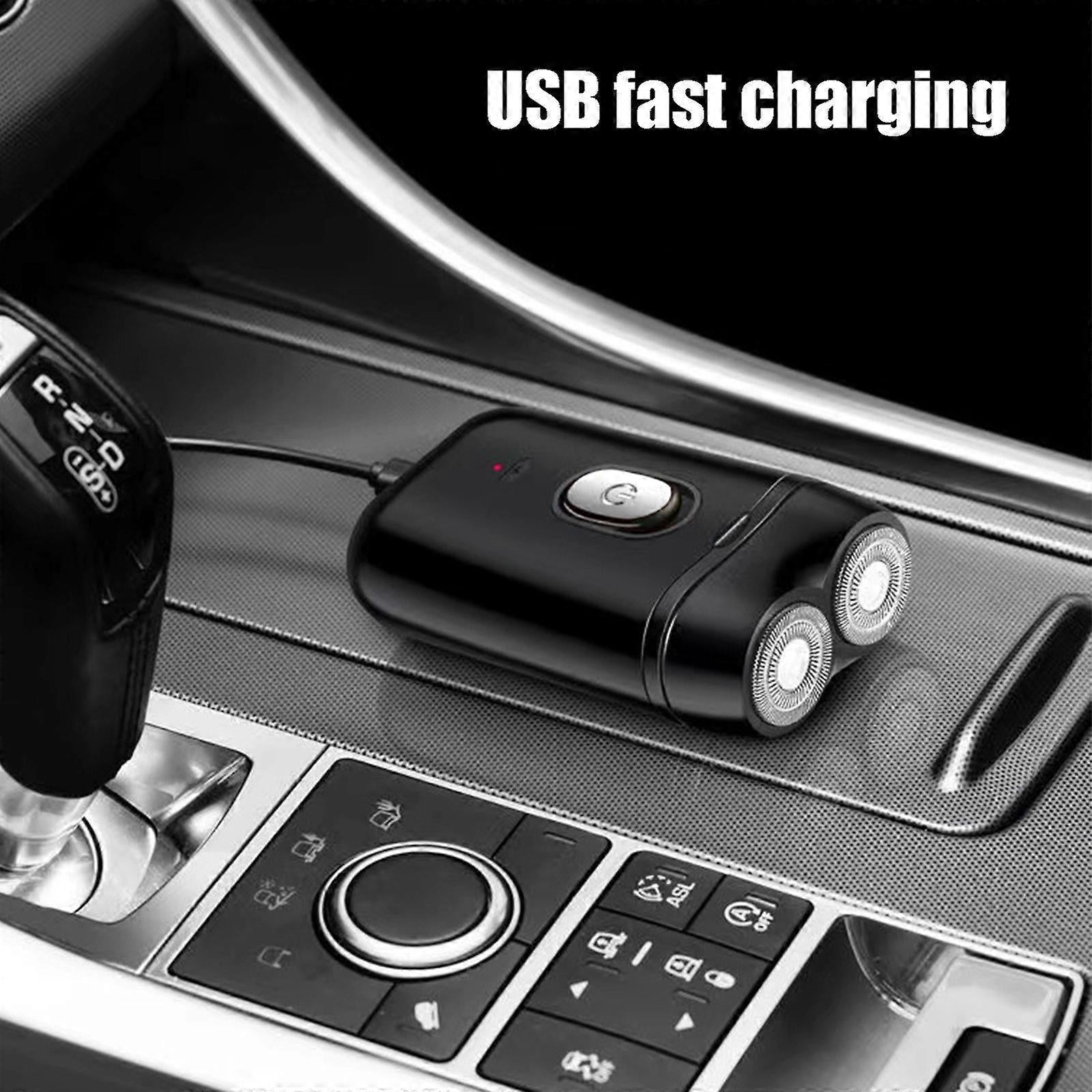 Mini Electric Shaver with Digital Display, USB Rechargeable Travel Razor V1263-JX-3980