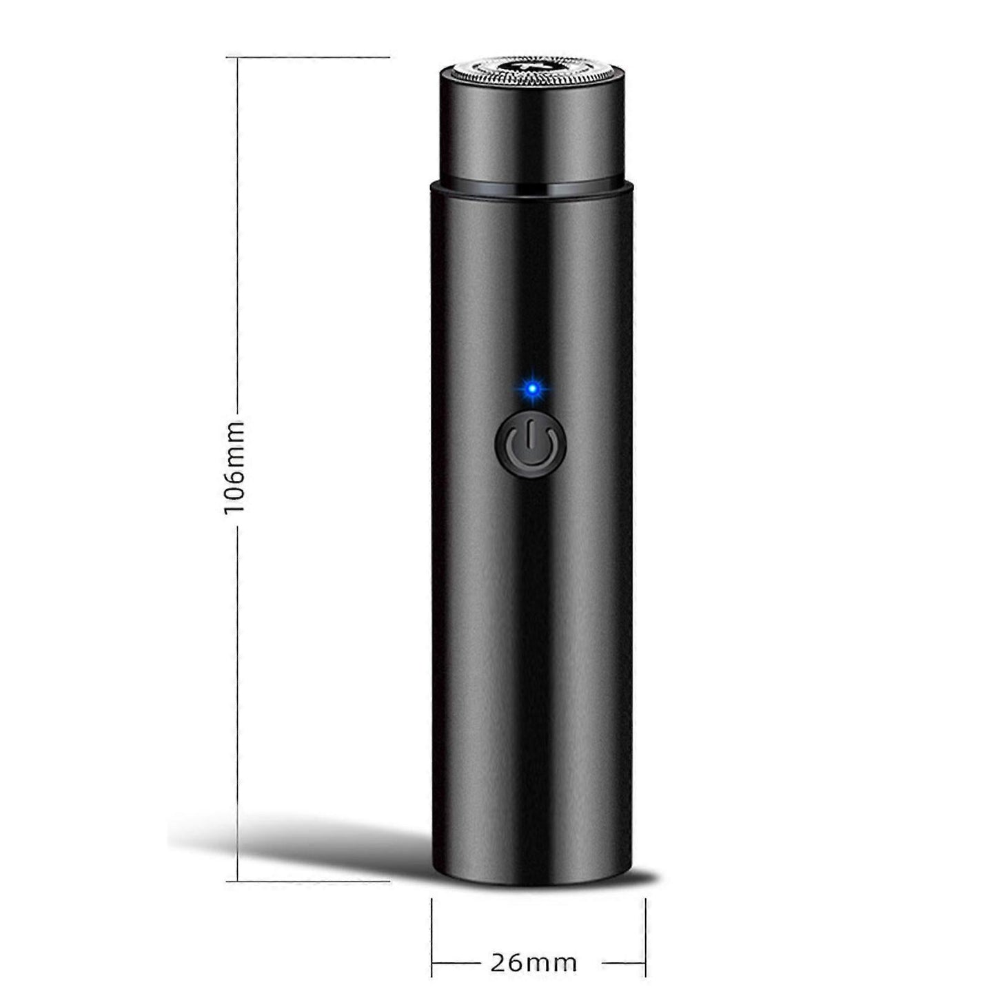 Mini Portable Electric Shaver, USB Rechargeable Beard Razor for Men V1263-JX-3988