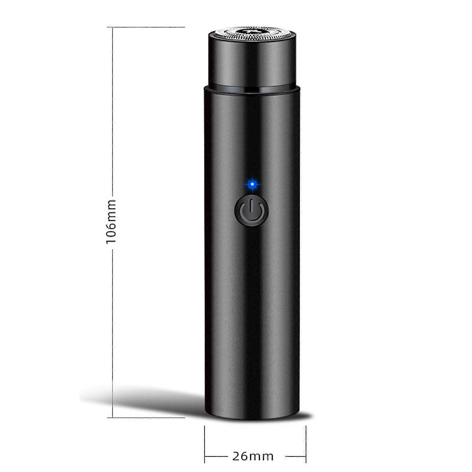 Mini Portable Electric Shaver, USB Rechargeable Beard Razor for Men V1263-JX-3988