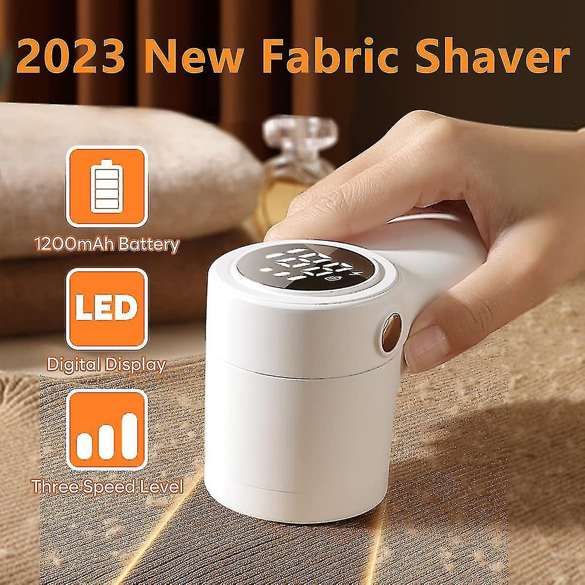Fabric Shaver with Digital Display, Electric Lint Fuzz Remover for Clothes V1263-JX-3989