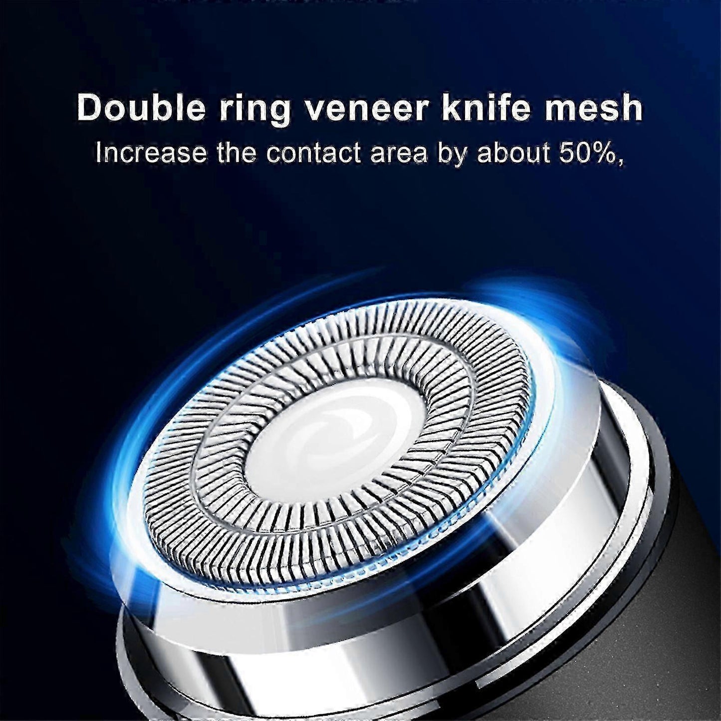 Mini Electric Shaver for Men, Portable Compact Beard Razor V1263-JX-3992