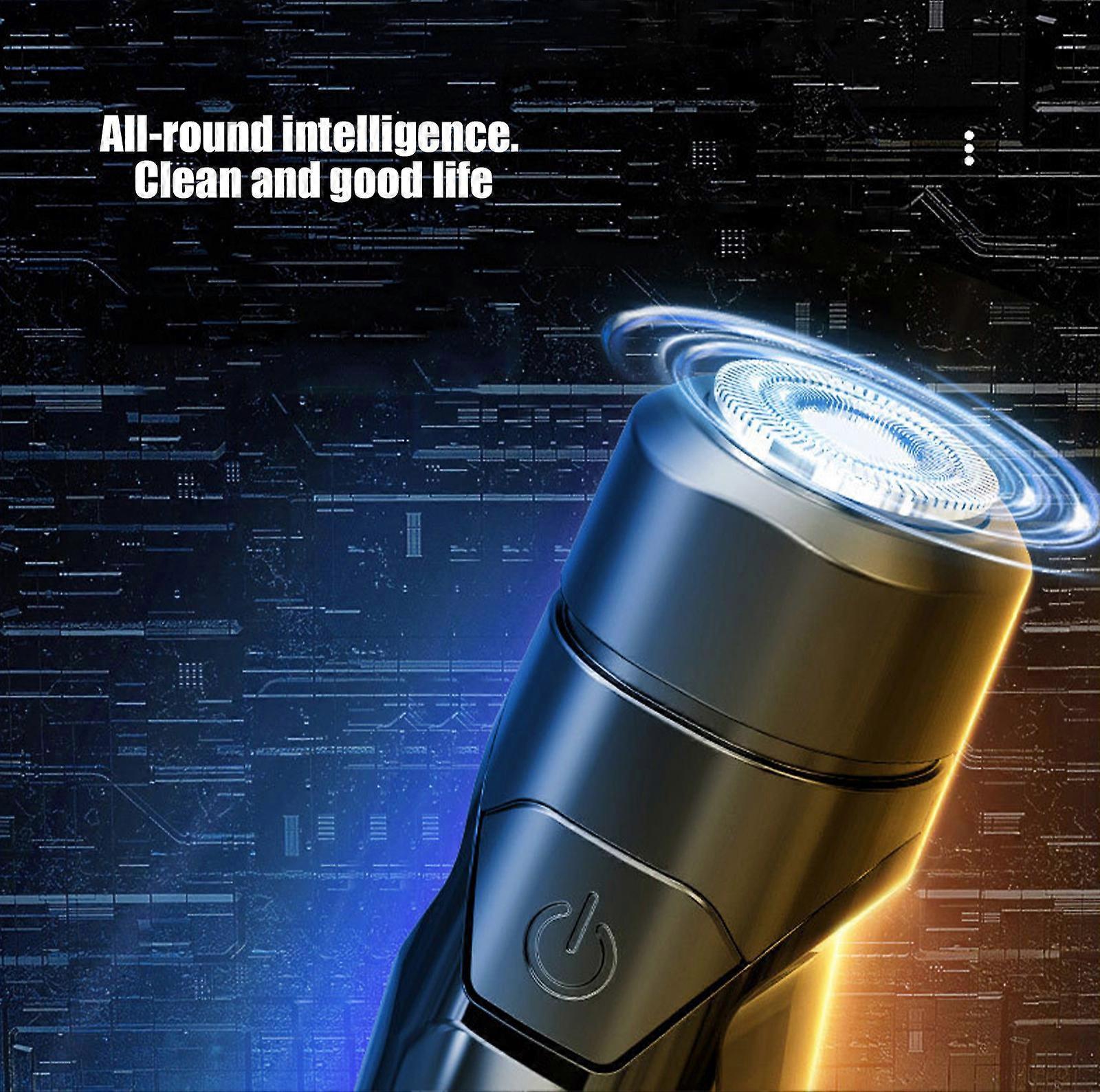 Body Shaver for Men, Portable Rechargeable Waterproof Grooming Razor V1263-JX-3998