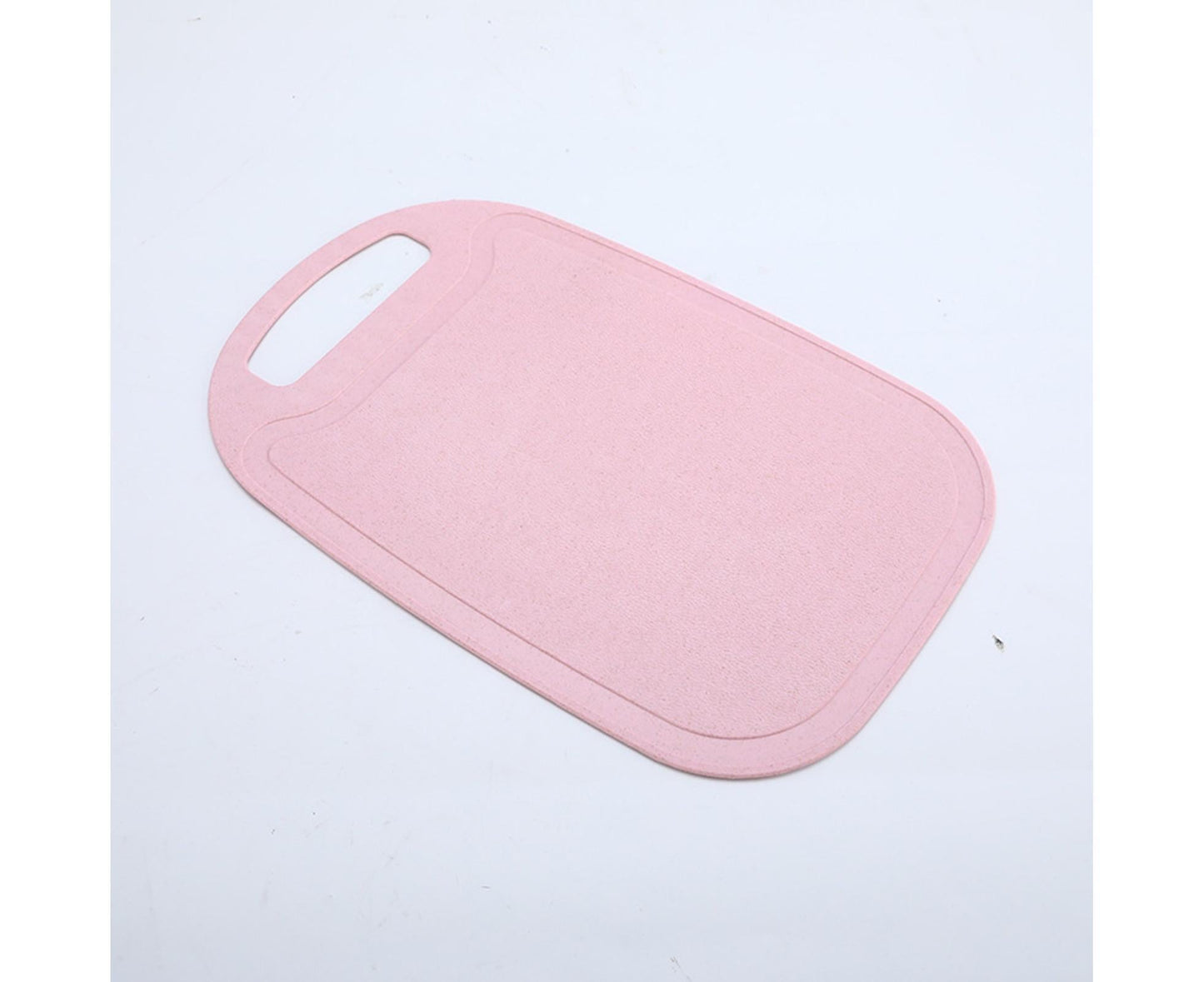 Chopping Block Food Grade Non-Slip 4 Colors Kitchen Cutting Board for Kitchen-Pink V1263-JX-400