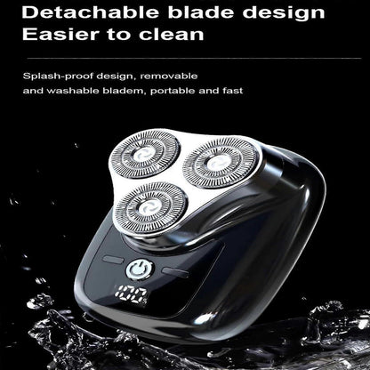 Portable Mini Beard Shaver for Men, Rechargeable Pocket Razor V1263-JX-4008