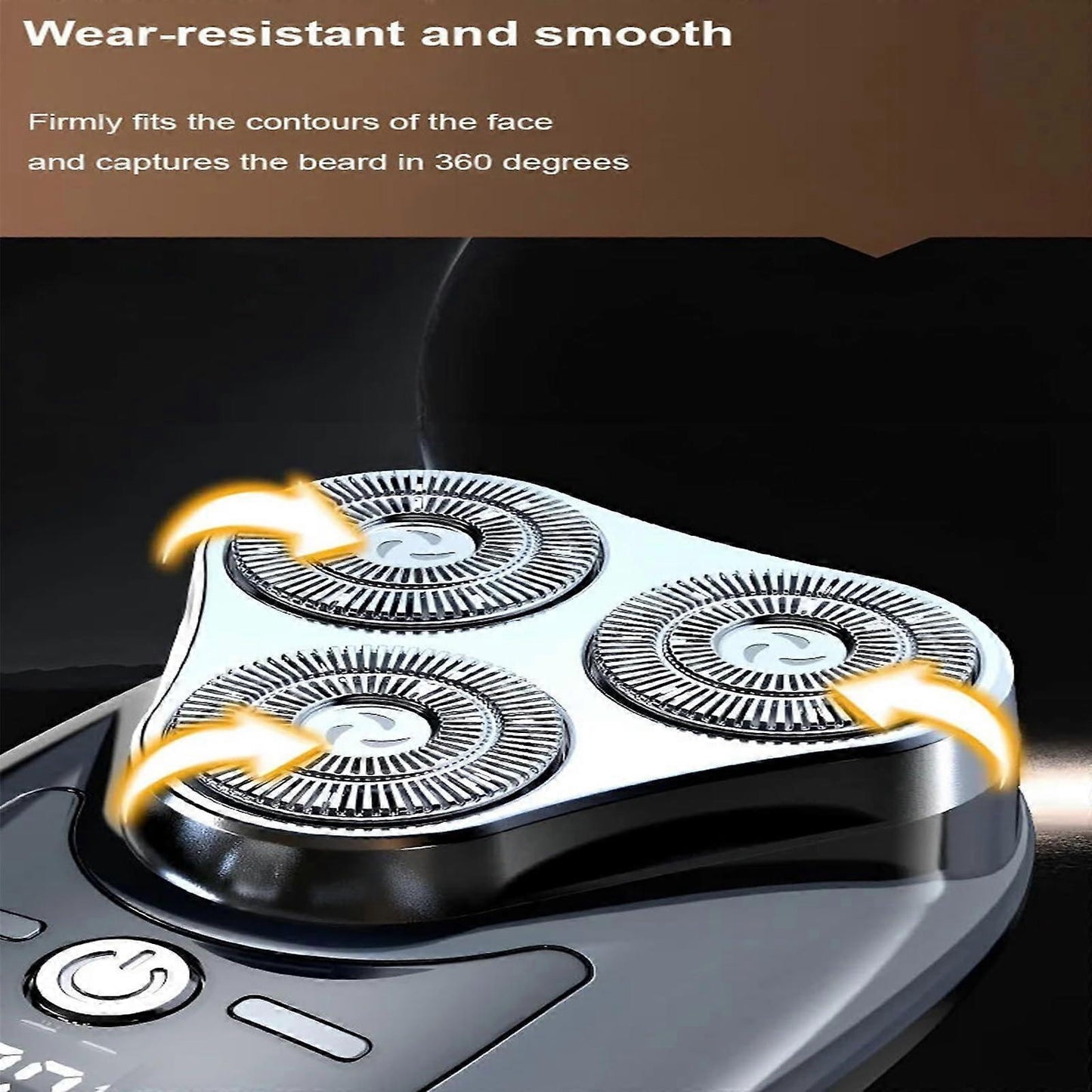Portable Mini Beard Shaver for Men, Rechargeable Pocket Razor V1263-JX-4008