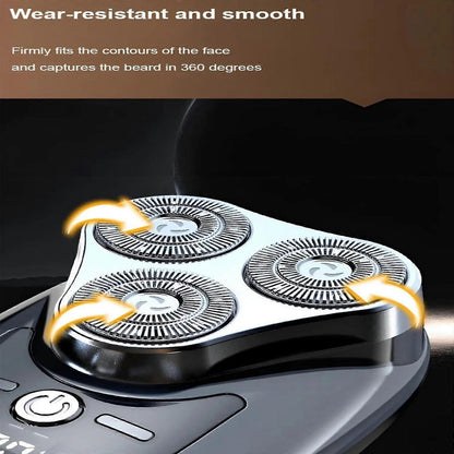 Portable Mini Beard Shaver for Men, Rechargeable Pocket Razor V1263-JX-4008
