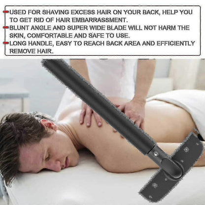 Retractable Back Shaver & Body Hair Trimmer for Men V1263-JX-4009