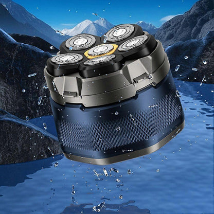 Titanium Men's Rechargeable Shaver, Wet/Dry Cordless Beard Razor V1263-JX-4010