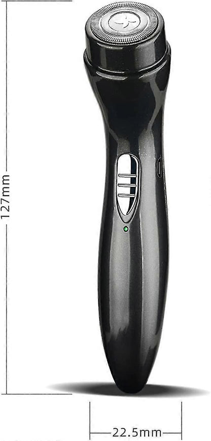 Men's Portable Electric Shaver, Mini USB Beard Razor, Wet & Dry Use, Travel Size V1263-JX-4016