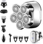 Waterproof USB Bald Head Shaver for Men, Rechargeable Rotary Razor V1263-JX-4019