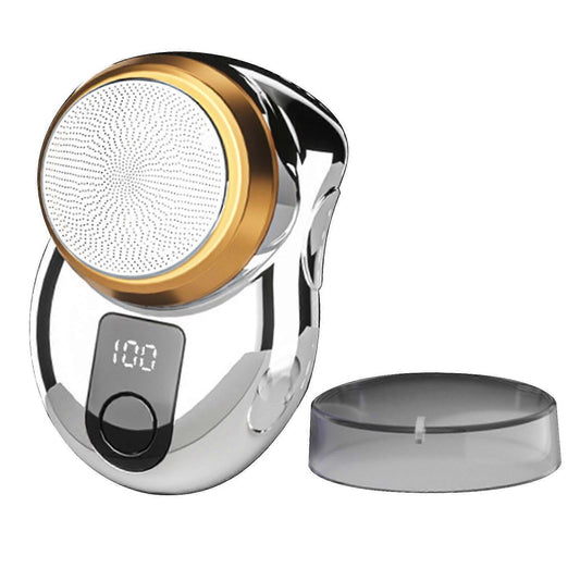 Mini USB Shaver for Men, Portable Travel Razor Gift, Washable Design V1263-JX-4021