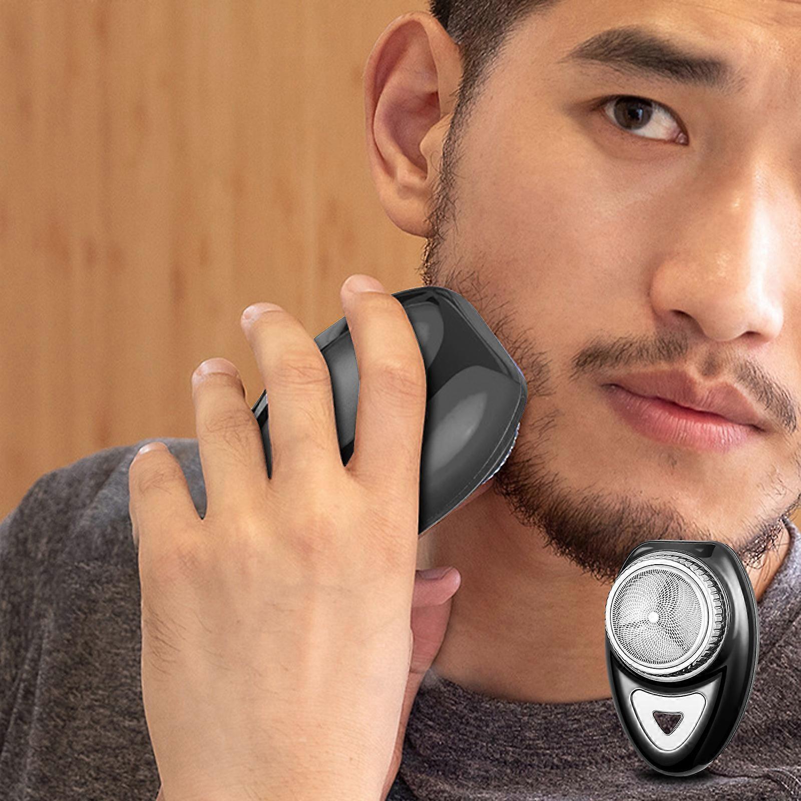 USB Mini Beard Shaver for Men, Portable Razor for Travel & Home V1263-JX-4023