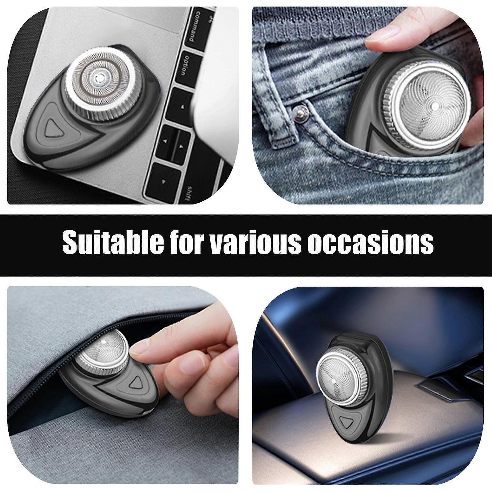 USB Mini Beard Shaver for Men, Portable Razor for Travel & Home V1263-JX-4023