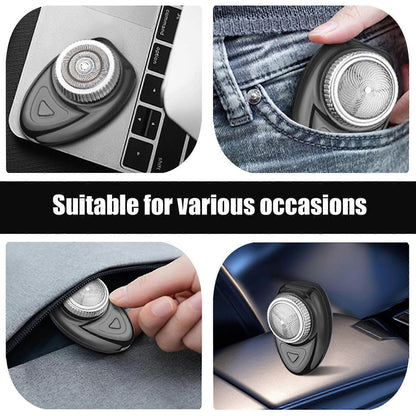 USB Mini Beard Shaver for Men, Portable Razor for Travel & Home V1263-JX-4023