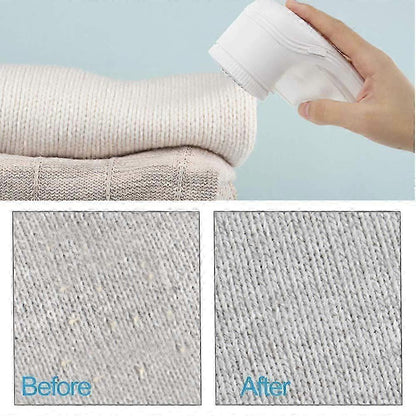 Large Electric Fluff Shaver, White Lint Remover for Clothes V1263-JX-4026