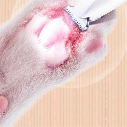 Cat Paw Hair Trimmer, Pet Foot Grooming Electric Shaver V1263-JX-4028