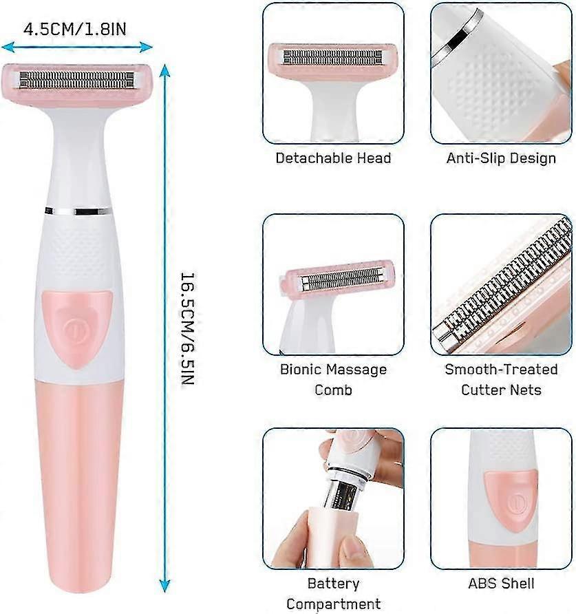 Electric Beard Hair Remover, Compact USB Shaver V1263-JX-4031