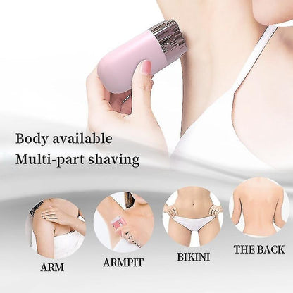 Women's Double Head Shaver for Underarm & Private Area Hair Removal V1263-JX-4035