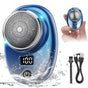 Waterproof USB Mini Beard Shaver, Rechargeable Travel Razor V1263-JX-4040