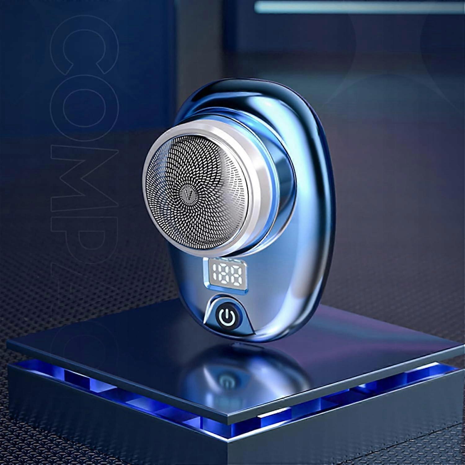 Waterproof USB Mini Beard Shaver, Rechargeable Travel Razor V1263-JX-4040
