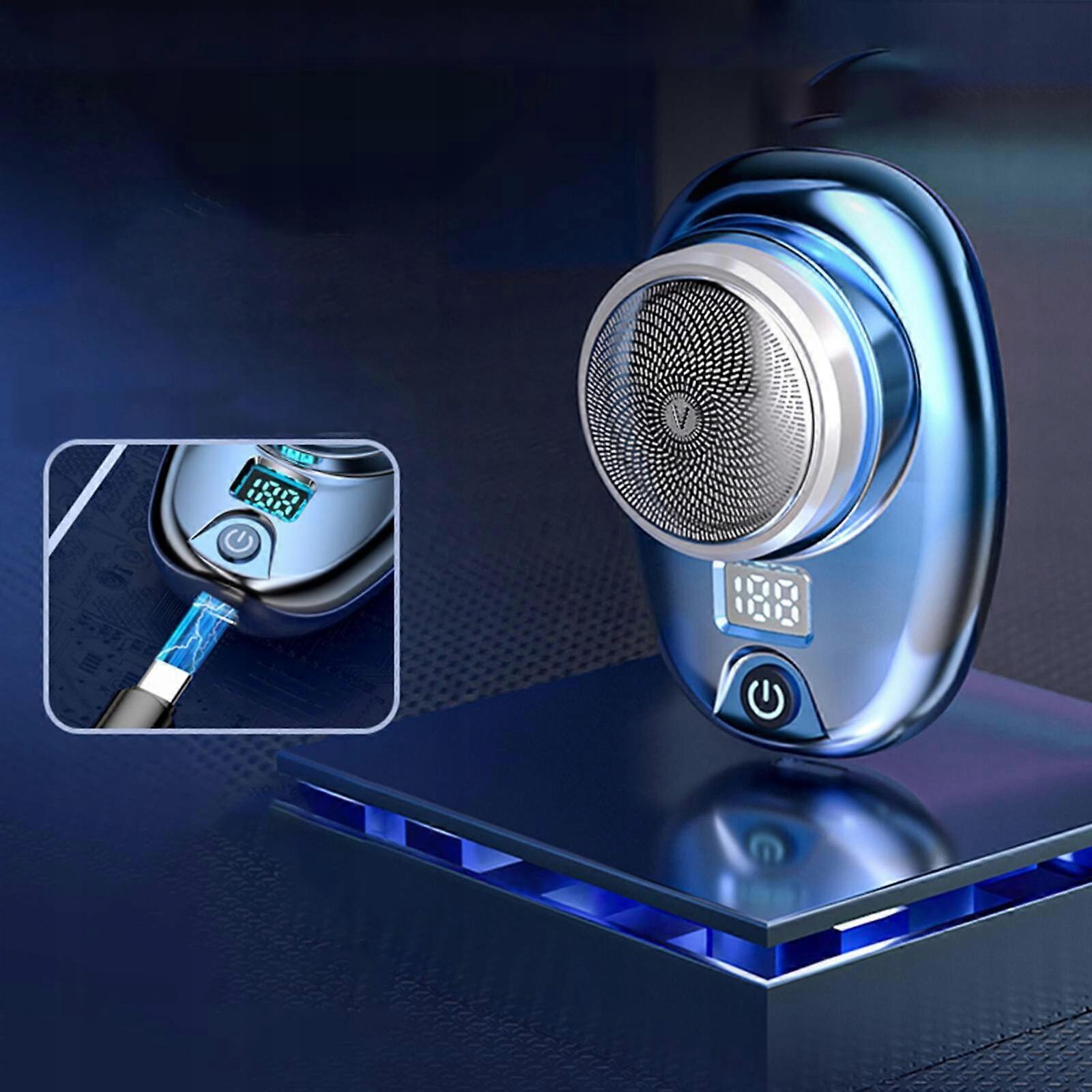 Waterproof USB Mini Beard Shaver, Rechargeable Travel Razor V1263-JX-4040