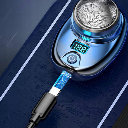 Waterproof USB Mini Beard Shaver, Rechargeable Travel Razor V1263-JX-4040
