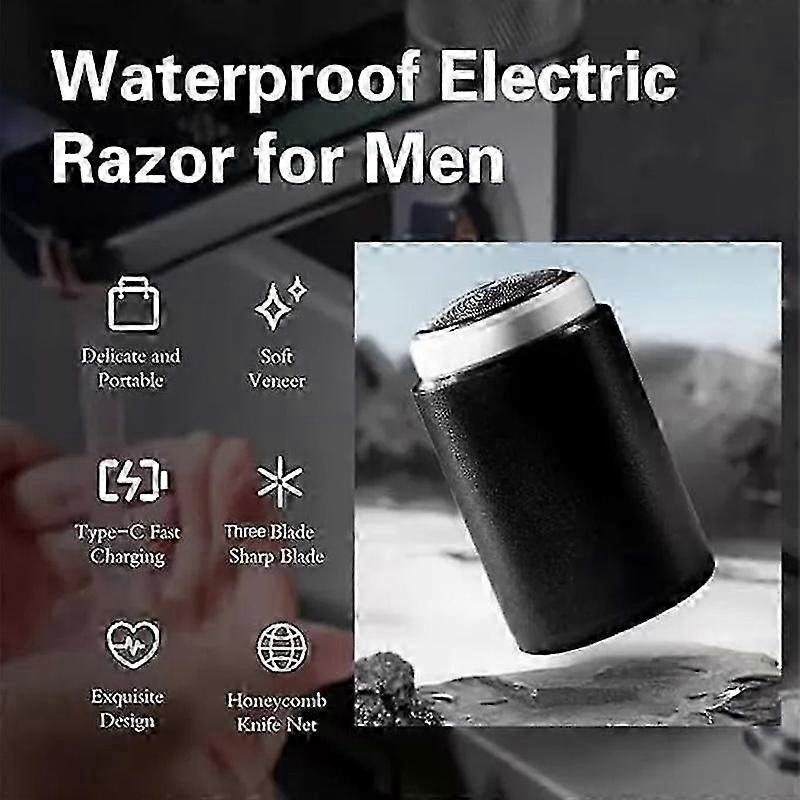 Mini Shaver, Unisex Portable USB Electric Razor V1263-JX-4048