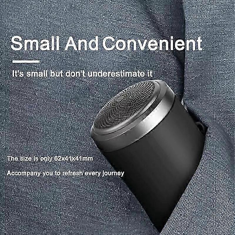 Mini Shaver, Unisex Portable USB Electric Razor V1263-JX-4048