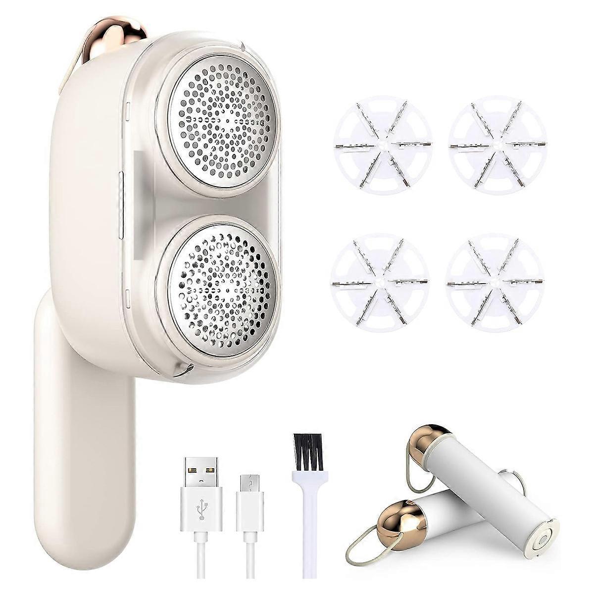 Rechargeable Fabric Lint Shaver, Fuzz Remover for Clothes, Sofas & Toys V1263-JX-4049