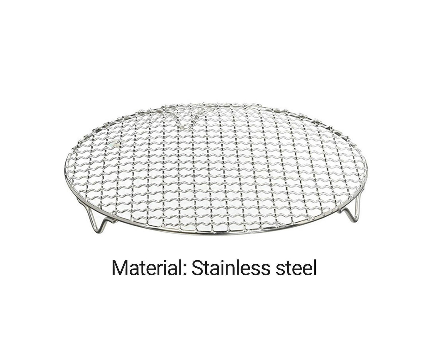 Grilling Rack Non-stick Stainless Steel Grilling Pan-16.5cm V1263-JX-405