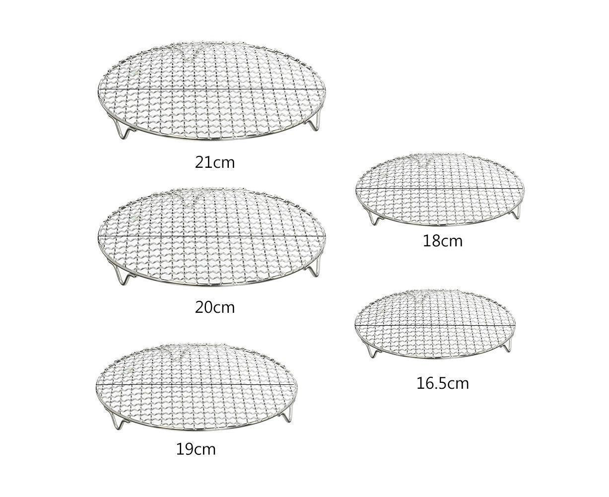 Grilling Rack Non-stick Stainless Steel Grilling Pan-16.5cm V1263-JX-405