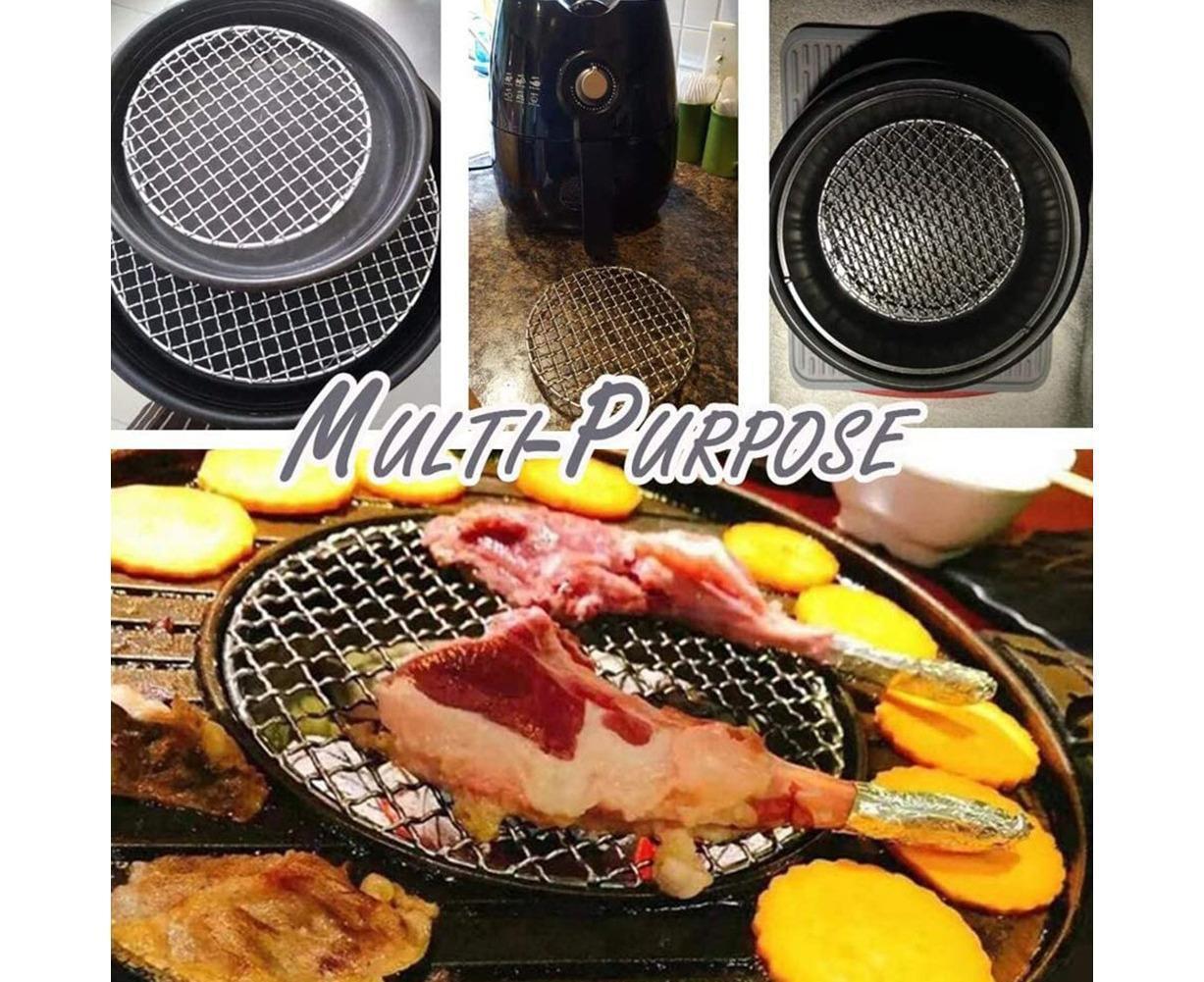 Grilling Rack Non-stick Stainless Steel Grilling Pan-16.5cm V1263-JX-405