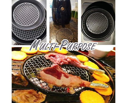 Grilling Rack Non-stick Stainless Steel Grilling Pan-16.5cm V1263-JX-405