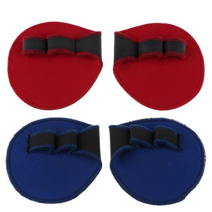 2x Lifting Grip Gloves Pad, Anti-Slip Gym Grips for Weightlifting V1263-JX-4051