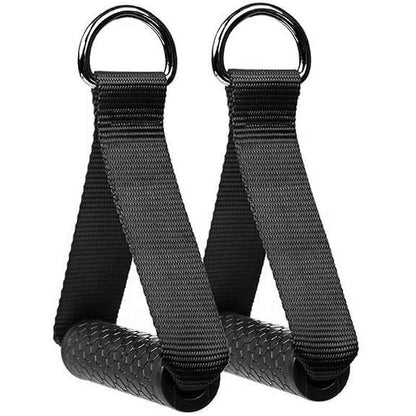 2pcs Rubber Cable Machine Grips, Resistance Band Handle Attachment for Home Gym V1263-JX-4052