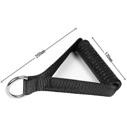 2pcs Rubber Cable Machine Grips, Resistance Band Handle Attachment for Home Gym V1263-JX-4052