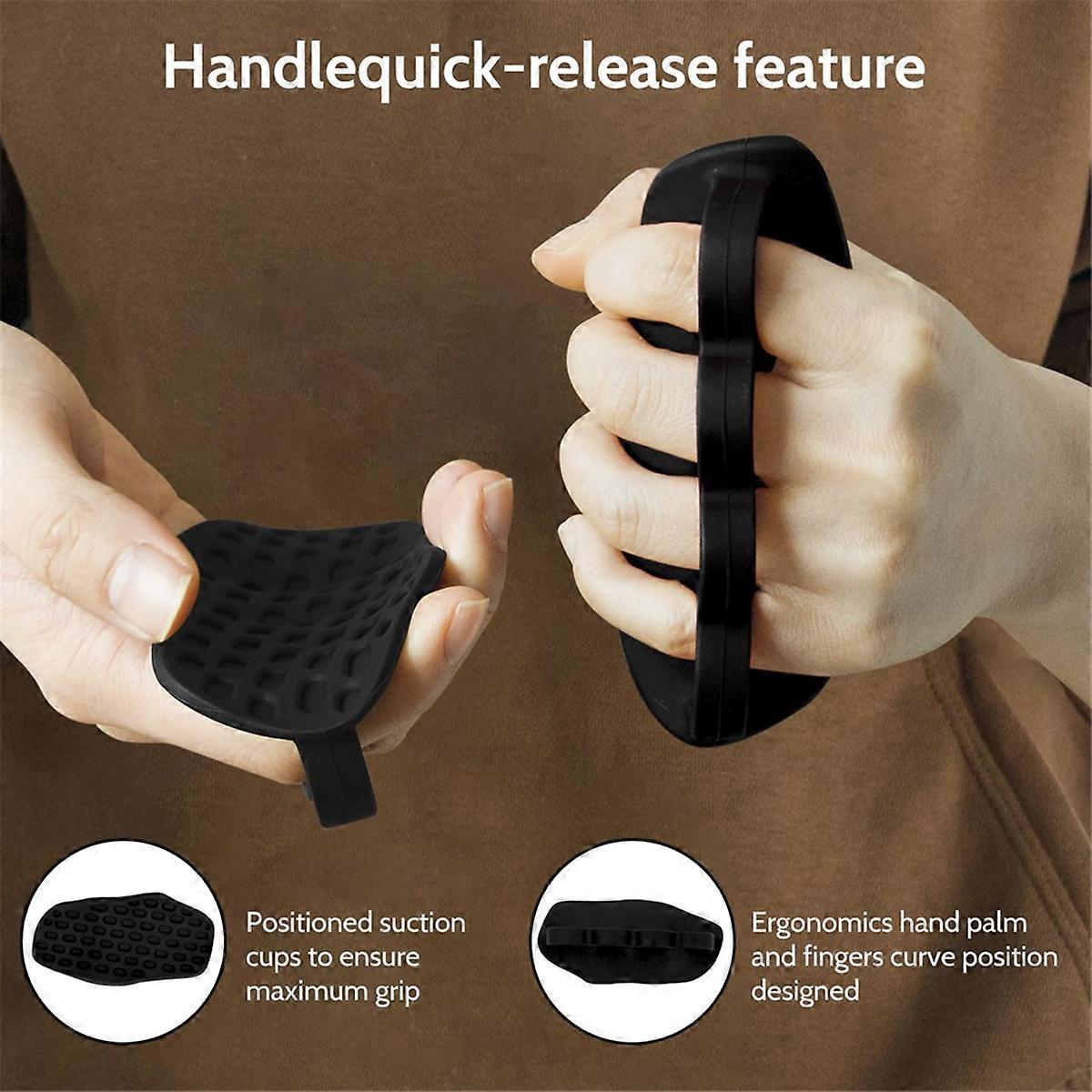 Anti-Slip Weightlifting Gym Grip Pads, Non-Slip Workout Grips V1263-JX-4053